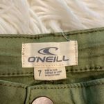 O'Neill O’NEILL ankle junior Pants size 7 inseam 24” good condition color green Photo 12
