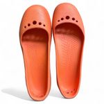 Crocs  Prima Orange Ballet Flats Size 8 Photo 2