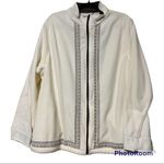 Allison Daley  size 2X women's full zip polyester jacket long sleeve with pockets Photo 8