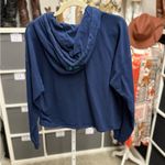 DKNY  Seattle Mariners Baseball Sport Women's Zoey Crop Full-Zip Hoodie Photo 4