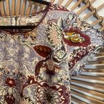 Silence + Noise Urban Outfitters  Witchy T Shirt Dress Floral Print Tunic Boho Photo 3