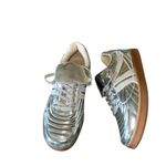 Steve Madden NEW Madrid Sneaker Lace Up Silver Photo 10