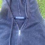 Brandy Melville  Knit Quarter Zip Hoodie Photo 1