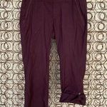 Kuhl Women’s Jade Pants size 10 Short - merlot wine roll up pants Photo 0
