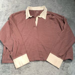 Aerie  rugby style long sleeve shirt XL Photo 0