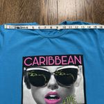 Women's Caribbean Bahamas paradise Blue Large cruise T Photo 3
