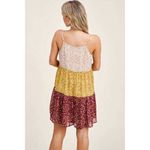 Staccato  Josie Tiered Floral Print Mini Dress Size Small Photo 1