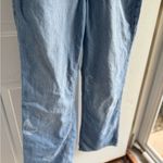 Hollister  Light Blue Relaxed Jeans with Butterfly Pattern Photo 2