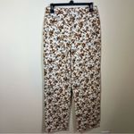 Forever 21 ✨ Women’s White Brown Floral Jeans 26 Photo 5