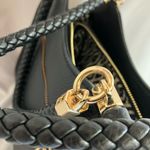 Miztique Black Tote with Gold Details Photo 8