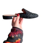 Kate Spade Black Glitter Mules Photo 1