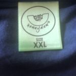 Honey Dew SS Night Shirt Soft Knit V Neck Navy Size XXL 16/18 Lounge Sleep Blue Photo 2