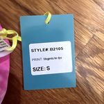 NWT Marina West Swim Sanibel Crop Swim Top and‎ Ruched Bottoms Set in Pink Small Photo 2