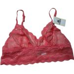 B.tempt'd  by Wacoal Lace Kiss Bralette Pink Size Large NWT brand New Photo 0