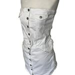 Amanda Uprichard NEW Teyana Strapless Denim Mini Dress Size Small Photo 10