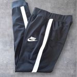 Nike  Sportswear Track Pants Women’s Small Black White Stripe 850452-010 Photo 6