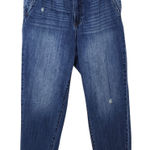 sts blue  Cropped Tapered Leg Women's Jeans Size 30 Cropped Distressed Jeans Photo 0