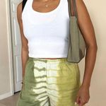 Prada Olive Logo Canvas and Leather Tote Bag Photo 12