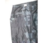 prAna New NWT Womens Pants Layna Joggers M Black Gray Camo HIgh Rise Waist Silky Photo 3