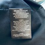 Tibi New  Green Teal Turquoise Black Bonded Vinyl Applique Dress Women's Size 2 Photo 9