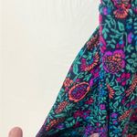 Summersalt  The Silky Luxe ruffled Multicolor Floral Romper Cover up size L Photo 4