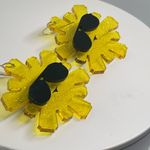 Doohickies Quirky Cool Sun Earrings with Black Sunglasses - Handmade in North Texas" Photo 1