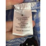 Bibi Multicolor 'Lana' Pink Plaid Tiered One Shoulder Mini Dress Size Medium Photo 4