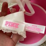 PINK - Victoria's Secret NEW Victoria’s Secret PINK Date Plunge Push Up Multi-Way Bra White Lace 32C NWT Photo 6