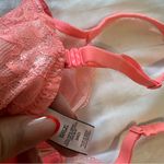 Victoria's Secret  Coral Lace Bra Photo 3
