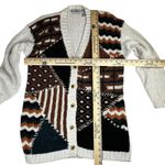 White Stag Vintage  Cardigan Sweater Women Size Small Knit V-Neck Cottage Cabin Photo 3