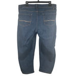 Faded Glory  Jeans Women 16 36x22 Blue Stretch Denim Cropped Everyday Casual Pant Photo 1