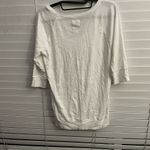 Chaser NWT  White 3/4 Sleeve shirt medium Photo 7