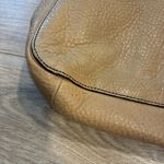 Coach Vintage Chelsea Nubuck Pebble Leather Tan Shoulder Bag 8A38 Photo 6