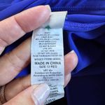 LL Bean Womens Solid Blue Swim Skirt Suit Bottom Attached Brief Modest Size 12 Photo 6