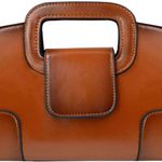 Women Vintage Flap Tote Top Handle Satchel Handbags PU Leather Clutch Purse Shoulder Bag Photo 1