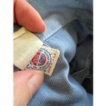 Vintage 70s Bell Bottom Chambray Blue Pants XS 2 4 Photo 9