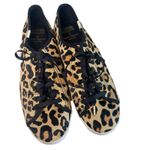 KEDS X KATE SPADE NEW YORK Kickstart Genuine Calf Hair Sneaker Cheetah Print 7.5 Photo 1