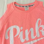 PINK - Victoria's Secret PINK Victoria’s Secret Bright Pink Sweatshirt  Photo 2