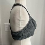 Free People  Intimates Galloon Lace Racerback Bra Graphite Gray Womens Size Large Photo 3