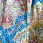 Peacock Paisley Print Vintage A Photo 3