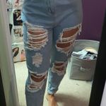 Hot Kiss Ripped Vintage Jeans Photo 0