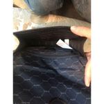 ALDO Black Croc Embossed Shoulder Bag with Chain & Tassel Charm Handbag Purse Photo 4