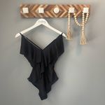 NWOT Joyfolie Kona black one piece swimsuit Size Small Photo 3