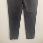 Madewell EUC  Stovepipe Straight Leg High Rise Raw Hem Jeans size 26 Photo 8