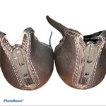 Lucky Brand Caryl Pewter Metallic Leather Sandals size 7 Photo 4