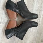 Dansko  Women’s Sz 39 / US 8.5 Heeled Black Leather Clog Booties Photo 9