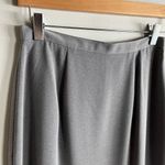 Vintage 90’s Paul Harris gray pencil maxi skirt career chic Size 6 Photo 2