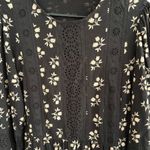 Boden Eyelet Lace Panel Dress Black Bouquet Size 10 Photo 8