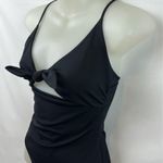 Aritzia Wilfred Noe Tie Front Black One-Piece Swimsuit Bodysuit Size S Photo 6