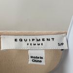 Equipment  Femme Raquel Long Sleeve Keyhole Blouse Top Small Photo 6